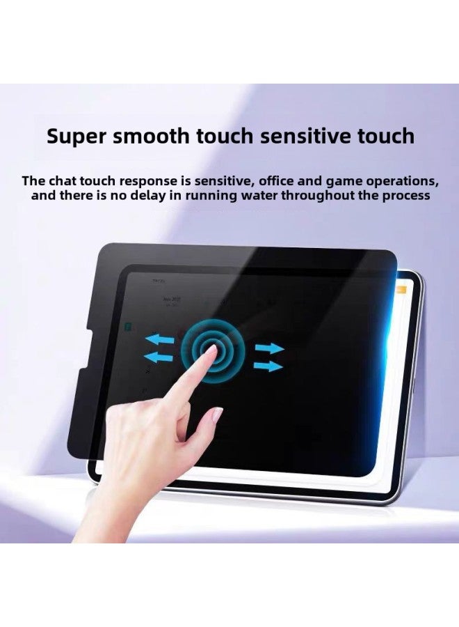 Ipad Anti-peep Film For Apple Pro11 Anti-peeping Paper Film Air 13 Inch 2025 Flat Protective Film-Color:Full Rubber Frosted Privacy Film (horizontal Screen Privacy Protection)-Size:Ipad Pro9.7, 2017/2018 Models - Image 3