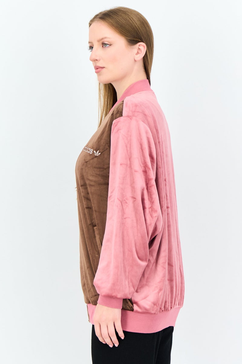 adidas Originals Women Sportswear Fit Long Sleeve Outdoor Hoodie, Multicolor - Image 2