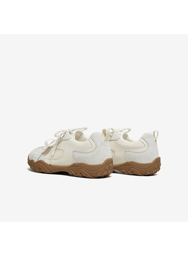 Basto 26 Spring Training Shoes Fashion Retro Sports Women's Casual Shoes L5000am6 Beige Size 39 - Image 3