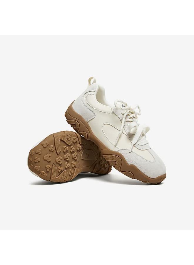 Basto 26 Spring Training Shoes Fashion Retro Sports Women's Casual Shoes L5000am6 Beige Size 39 - Image 4