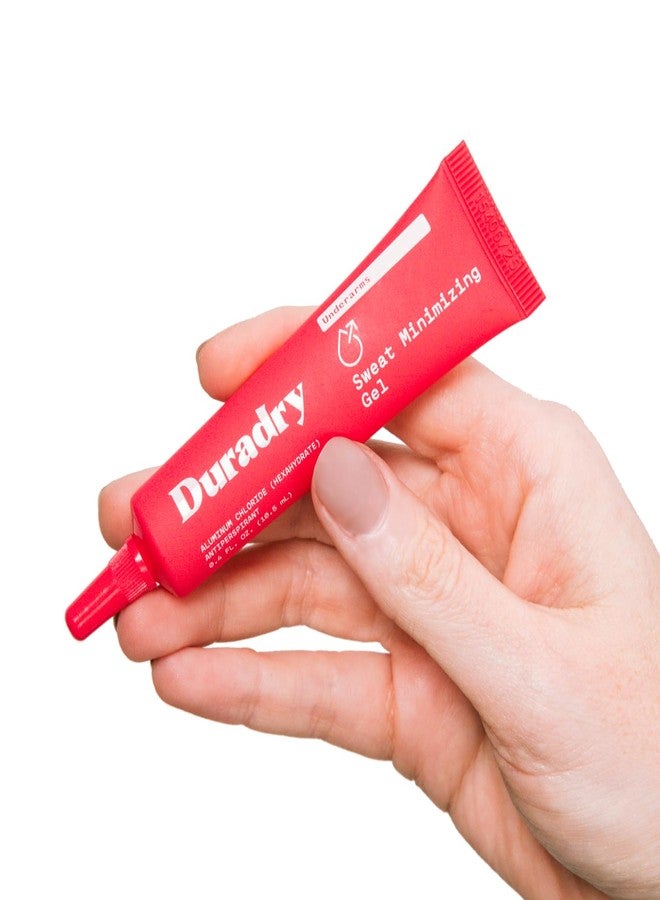 duradry جل مضاد للتعرق يقلل من العرق للرجال والنساء - بقوة وصفة طبية، مصمم للتعرق المفرط تحت الإبطين وفرط التعرق - 0.4 أونصة سائلة - Image 1