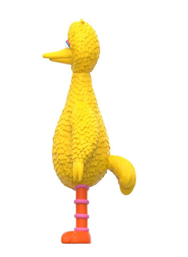 Super7 Sesame Street Reaction Figures - Big Bird and Mr. Snuffleupagus 2-PK Action Figure - Image 4