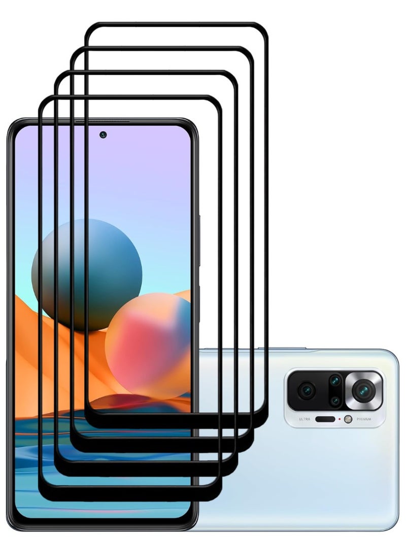 أكاليكس 4 قطع، حماية شاشة،  لهاتف شاومي ريدمي  نوت 10 برو ، جودة ممتازة. - Image 1