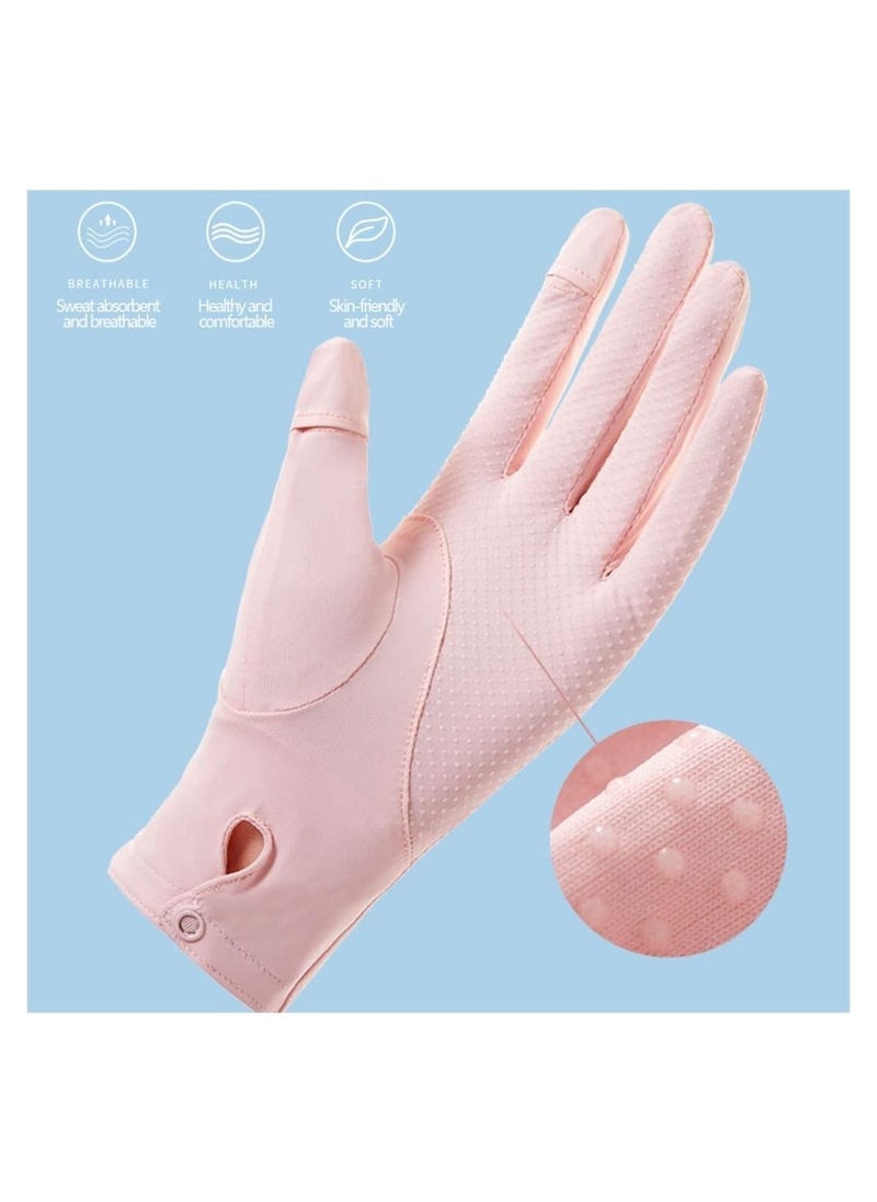 DMG TECH - UV Protection Gloves Women, Sunscreen Gloves, Summer Sun Protection Gloves, for Golf, Driving, Riding, Fishing, Hiking - Image 1
