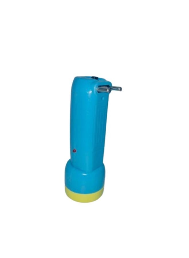 Rechargeable LED Torch LY-8821 - Baby Blue - Image 3