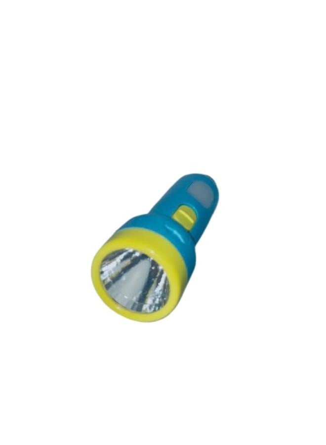 Rechargeable LED Torch LY-8821 - Baby Blue - Image 5