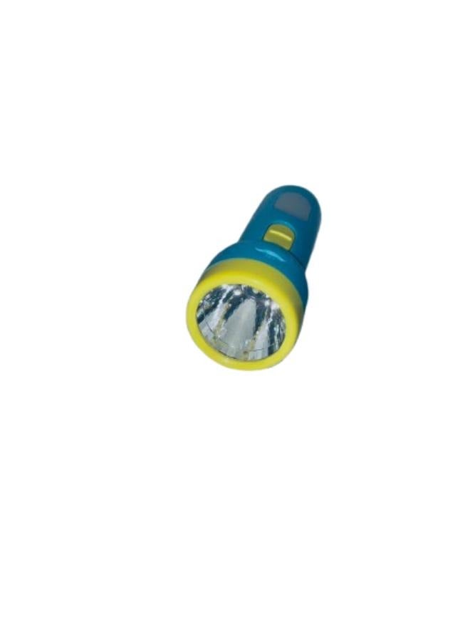 Rechargeable LED Torch LY-8821 - Baby Blue - Image 4