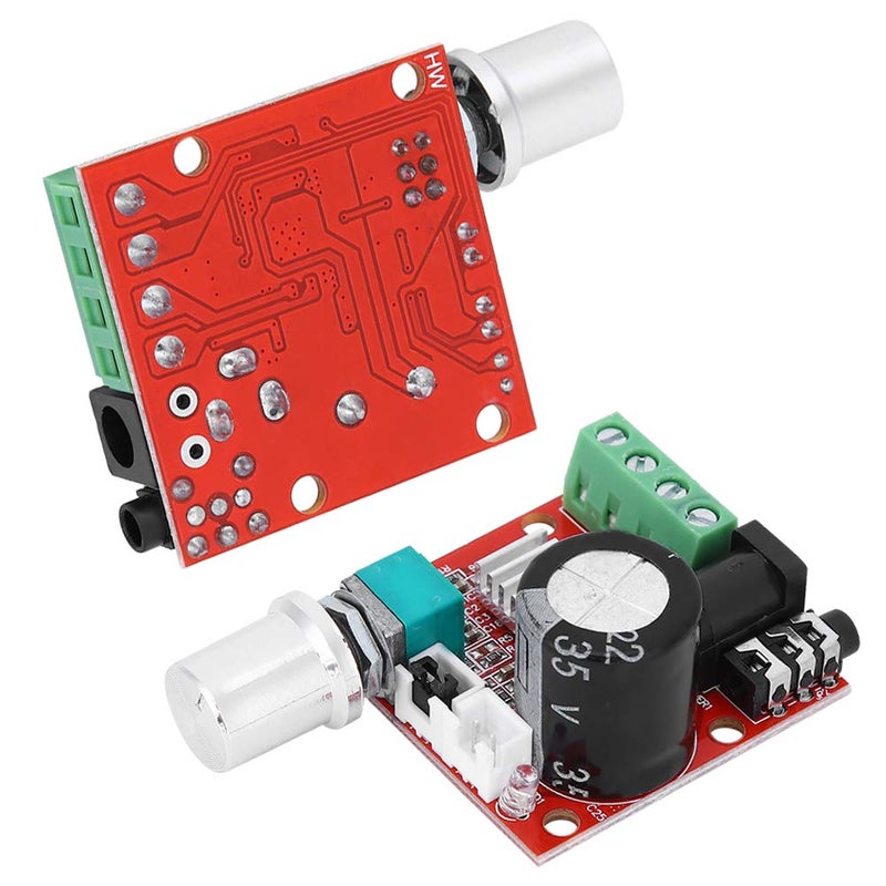 PAM8610 لوحة مكبر الصوت الرقمي المجسم 8V 12V DC عالية الطاقة سابوفر ميني صوتي - Image 4