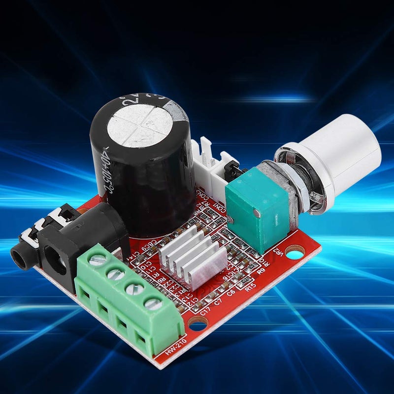 PAM8610 لوحة مكبر الصوت الرقمي المجسم 8V 12V DC عالية الطاقة سابوفر ميني صوتي - Image 5