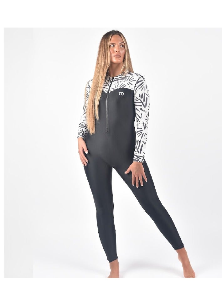 modestly active Long Sleeve/ Long Leg All-in-One Swimwear Suit Tracey Swimwear and Modest Swimwear - Image 3