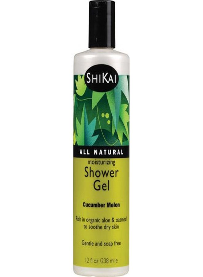 SHIKAI Moisturizing Shower Gel - Cucumber/Melon, 12 Oz ( 2 Pack ) - Image 1