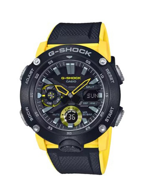 Men's GA-2000-1A9DR Analog-Digital Wrist Watch