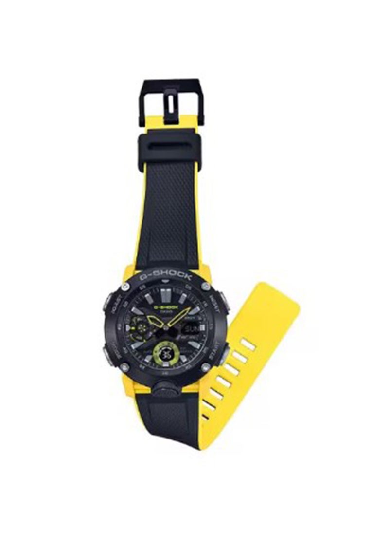 Men's GA-2000-1A9DR Analog-Digital Wrist Watch