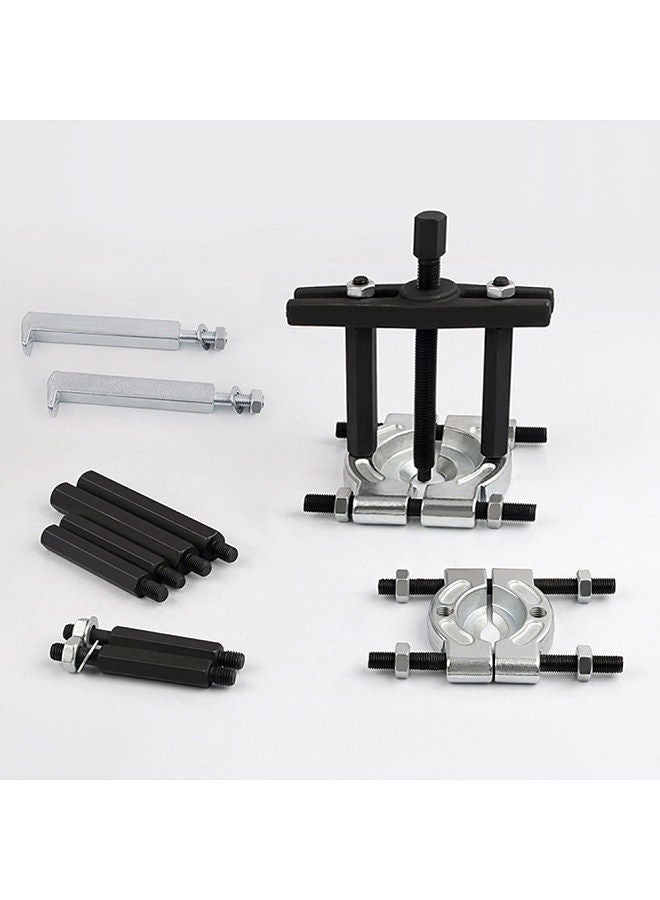 12 PCS Bearing Separator Puller Kit Heavy Duty Bearing Splitter Remover for Wheel Hub Gear Pinion Automotive Repair Tool