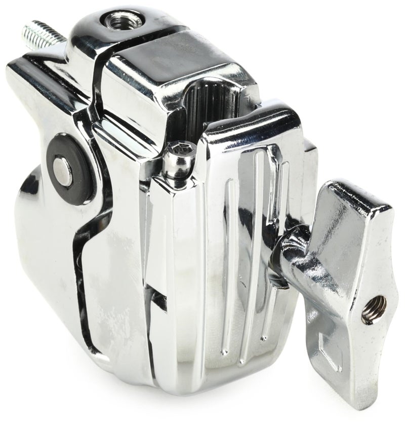 Ludwig LAPAM1 Atlas Single Mount Bracket Drum Set Mounting Hardware, Silver,Black