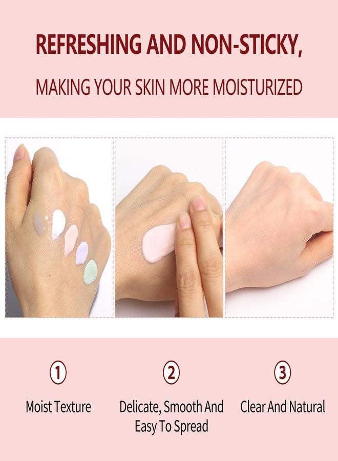 UCANBEMAKEUP UCANBE 5-Color Skin Tone Adjusting Primer Set: Smooth, lightweight face primer - a long-lasting base for face makeup, suitable for all skin types - Image 4