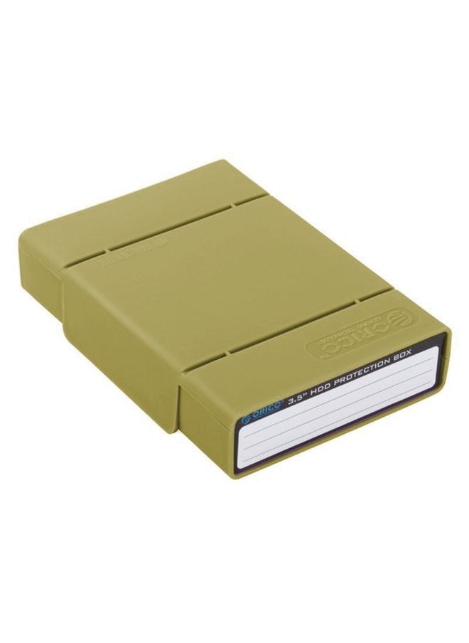 BURAQ ORICO PHP-35 3.5 inch SATA HDD Case Hard Drive Disk Protect Cover Box(Army Green)  - Image 3