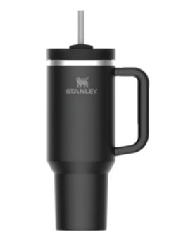 Stanley Quencher H2.0 FlowState Stainless Steel Vacuum Insulated Tumbler with Lid and Straw for Water, Iced Tea or Coffee (Black, 40 OZ)  - Image 4