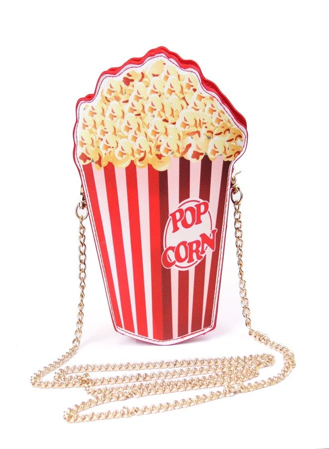 SUKUTU Girls Cupcake Popcorn Egg Fruits Milk Box PU Crossbody Handbag Women Small Purse and Cell Phone Shoulder Bag - Image 1