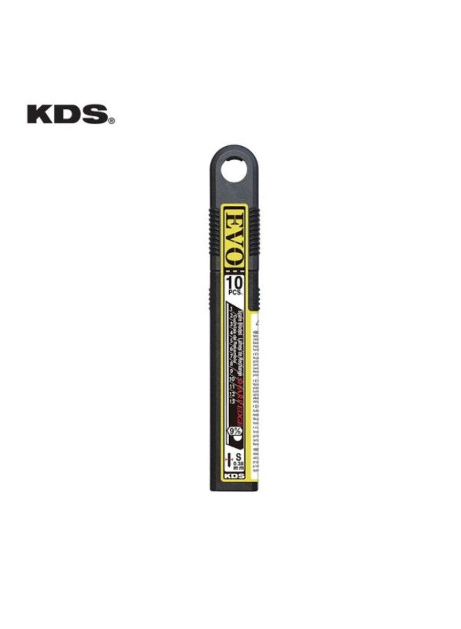KDS SB-10B EVO Snap-Off Blades 9mm, 2-Pack (20 Blades Total), High Carbon Steel - Image 1