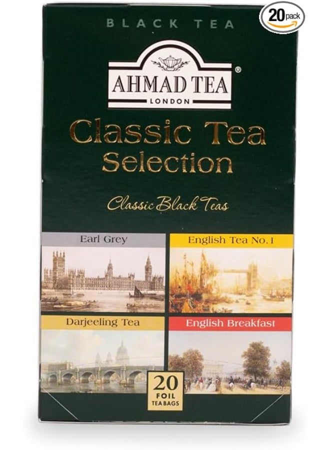 أحمد تي شاى اسود كلاسيك من احمد تى - 20 فتلة