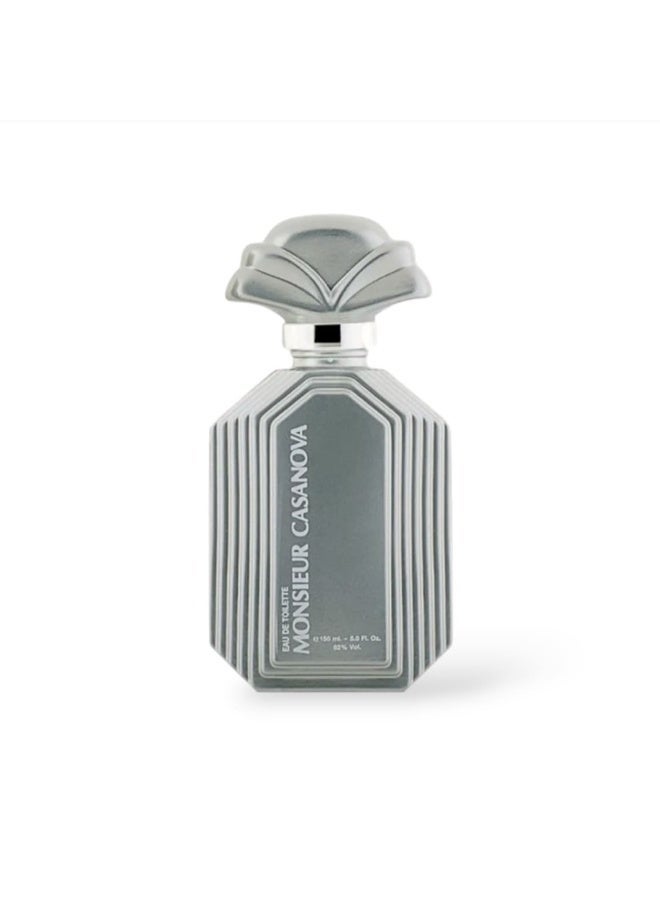 جيه كازانوفا عطر مسيو كازانوفا او دي تواليت للرجال، 150 مل - Image 4