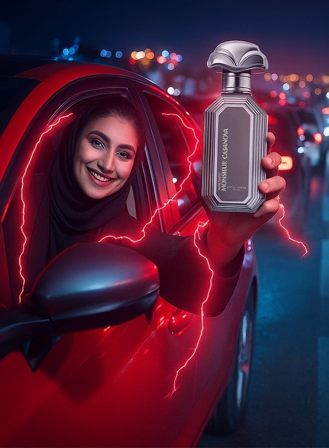 جيه كازانوفا عطر مسيو كازانوفا او دي تواليت للرجال، 150 مل - Image 5