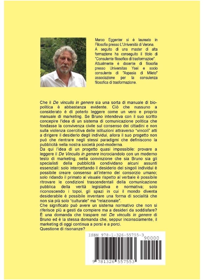 GIORDANO BRUNO TRA BIO-POLITICA E MARKETING - De Vinculis in genere: L'arte di manipolare il desiderio  - Image 2