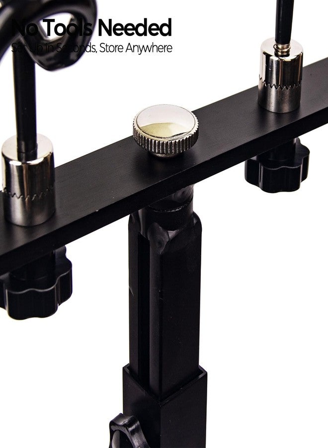 Mojiate Aluminum Fishing Rod Holder - Heavy Duty Marine Grade Boat Accessories, Sure Grip Pole Support Bracket for Saltwater Fishing Boats, Yachts & Ships(Black) - Image 5