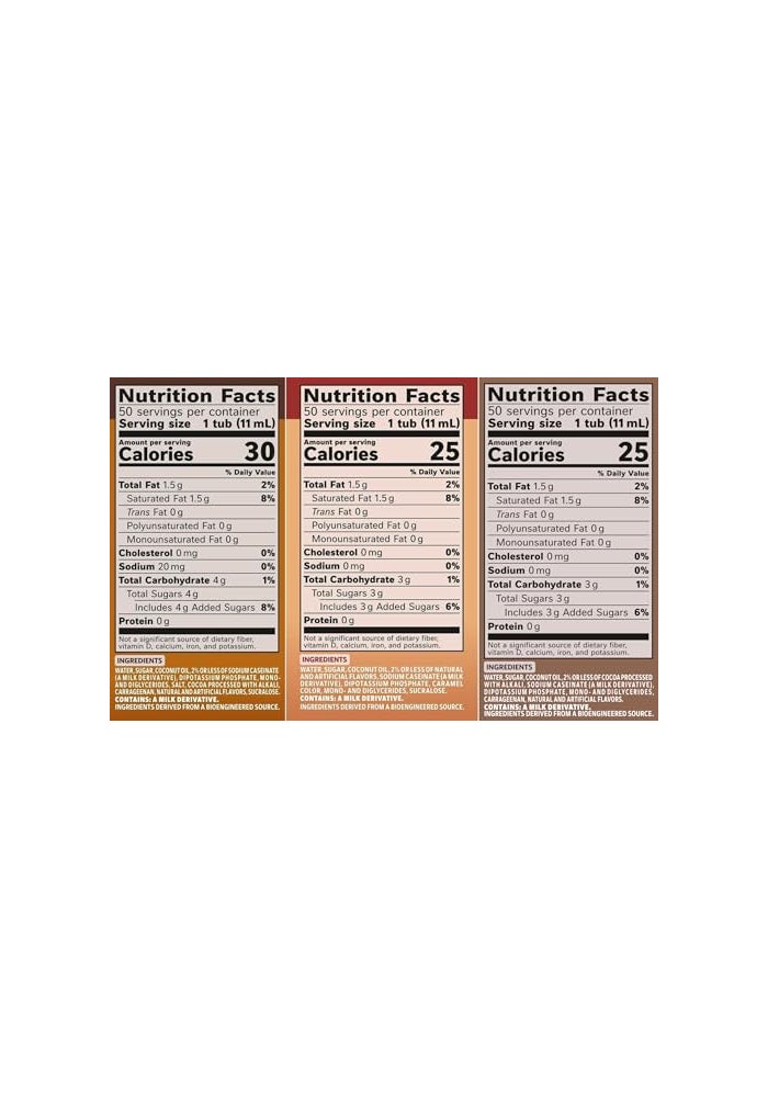 Coffee Mate Nestle Coffee mate Liquid Coffee Creamer Singles Variety Pack Snickers Vanilla Caramel Cafe Mocha 50 Ct Box Pack of 3 - Image 5