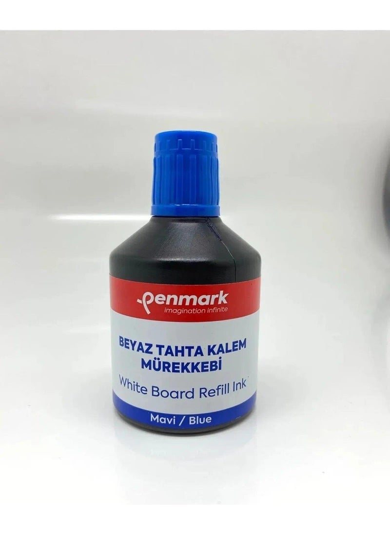 PENMARK Whiteboard Pen Ink Blue 100 Cc  - Image 1