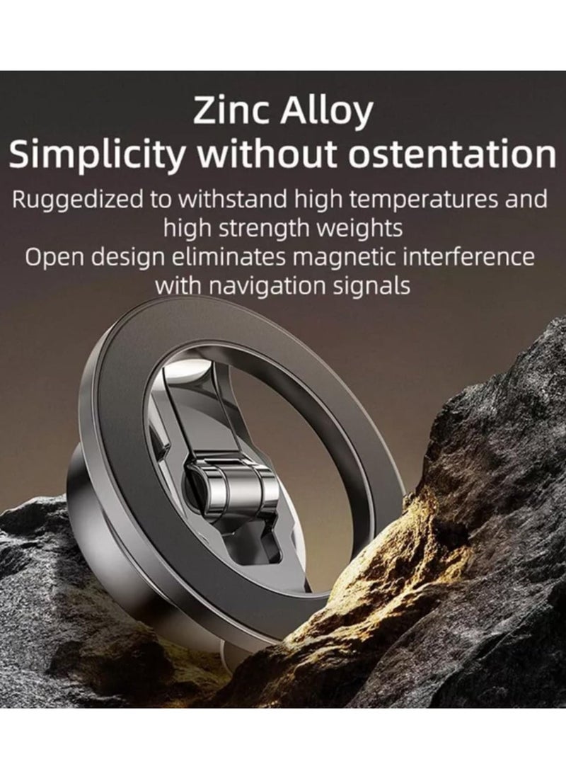 ELTRAZONE Magnetic Car Mount Holder D20 | Strong Magnetic Grip | Adjustable Phone Mount | Universal Compatibility for Smartphones, GPS Devices & More | Easy Installation - Image 4