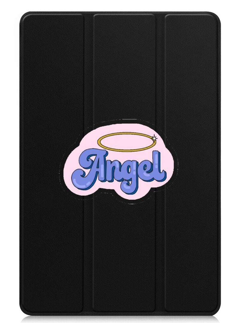 Theodor Protective Flip Case For Apple iPad Pro 13 (2024) With Trifold Stand Auto Wake Sleep Shockproof Cover Angel - Image 1
