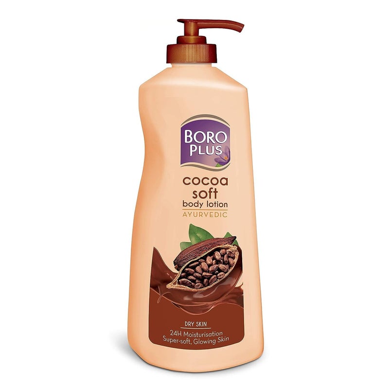 Cocoa Soft Body Lotion  24H Moisturizer for Dry Skin  Deep Hydration  Nourishment  Softens Smooths  Restores Glow  FastAbsorbing NonGreasy Formula  1353 Fl Oz 400ml