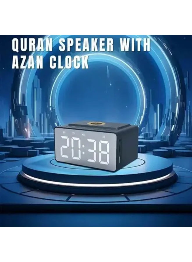 Telawah SQ-808 Smart Quran Speaker with Azan Clock and App Control – 16 Qari Voices, 18 Translations, Full Tafseer and Remote Controlled for easy use - Image 2