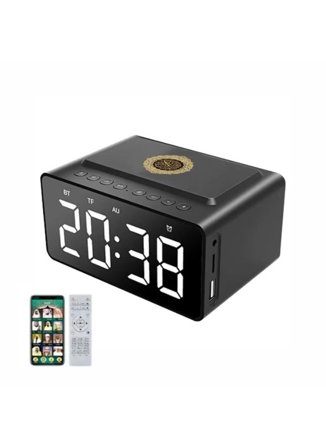 Telawah SQ-808 Smart Quran Speaker with Azan Clock and App Control – 16 Qari Voices, 18 Translations, Full Tafseer and Remote Controlled for easy use - Image 1