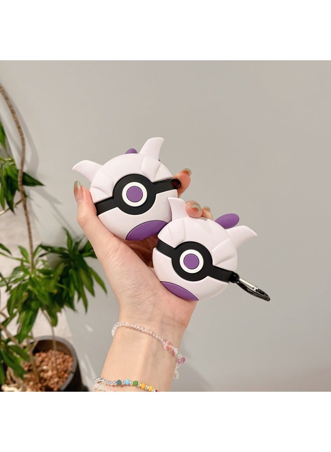 Loquat Chaomeng Ball For HuaweiBluetooth Headphone Case FreeBuds 5i/4e Suitable For HuaweiPro3 Protective Case Pokémon-Color:Super Dream Ball + Hook-Model:FreeBuds 5i  - Image 2