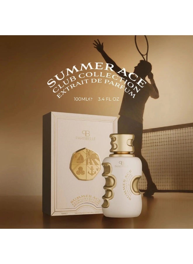 Parisbelle Paris Belle Summer Ace Eau De Parfum 100ML Unisex Citrus Aquatic Long Lasting Perfume - Image 3