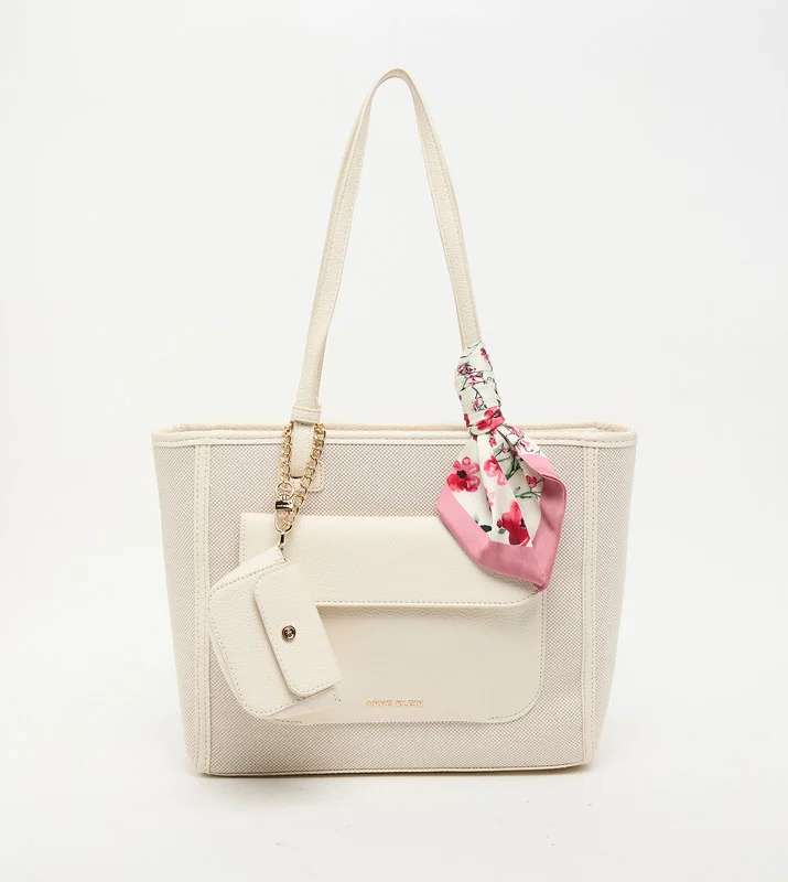 ANNE KLEIN Anne Klein Kelce-C Silver Women's Shoulder Bag