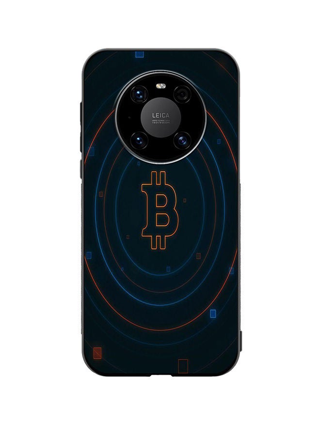 VR CREATIVE Protective Case Cover For Huawei Mate 40 Cryptocurrency Design Multicolour - Image 1