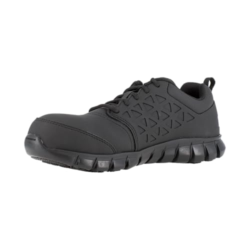 Reebok Work Men's Sublite Cushion Work - Eh - Comp Toe Black - 12 Wide - Image 5