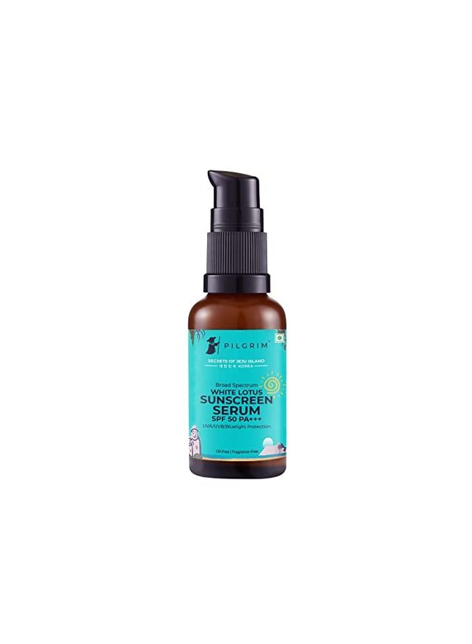 PILGRIM Pilgrim Korean White lotus Sunscreen Serum  - Image 1