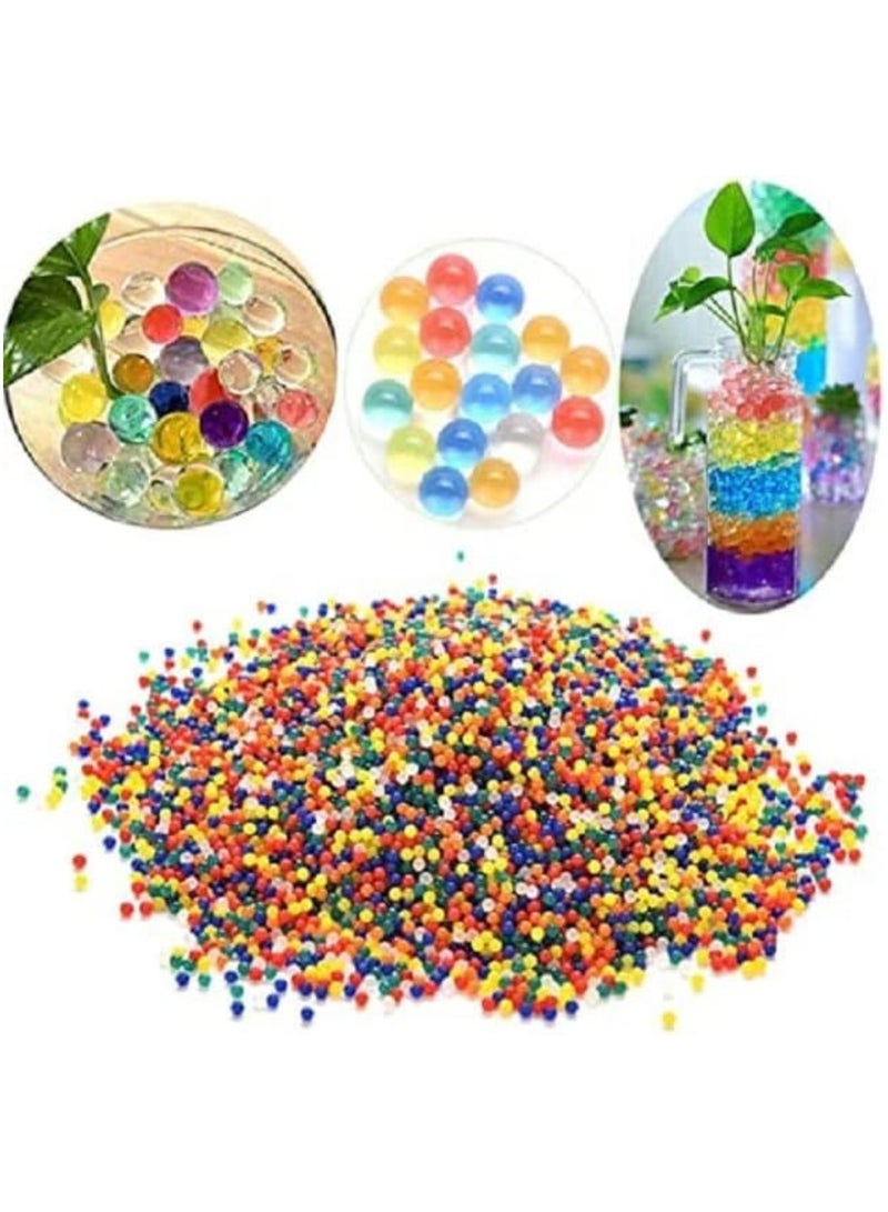 Dubai Magical Water Crystal Beads – 5,000 Pcs Multicolour Gel Soil Pearls for Home Decor, Wedding Centerpieces & Plant Growth - Image 2