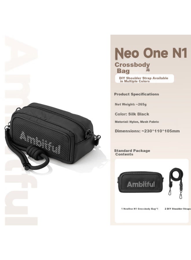 Ambitful Zhijie Neo One N1 Cloud Portable Digital Crossbody Bag Fashion Trendy Men's Casual Shoulder Bag Phone Sports Camera Mirrorless Storage Pouch Women's Large Capacity Bag - Image 1