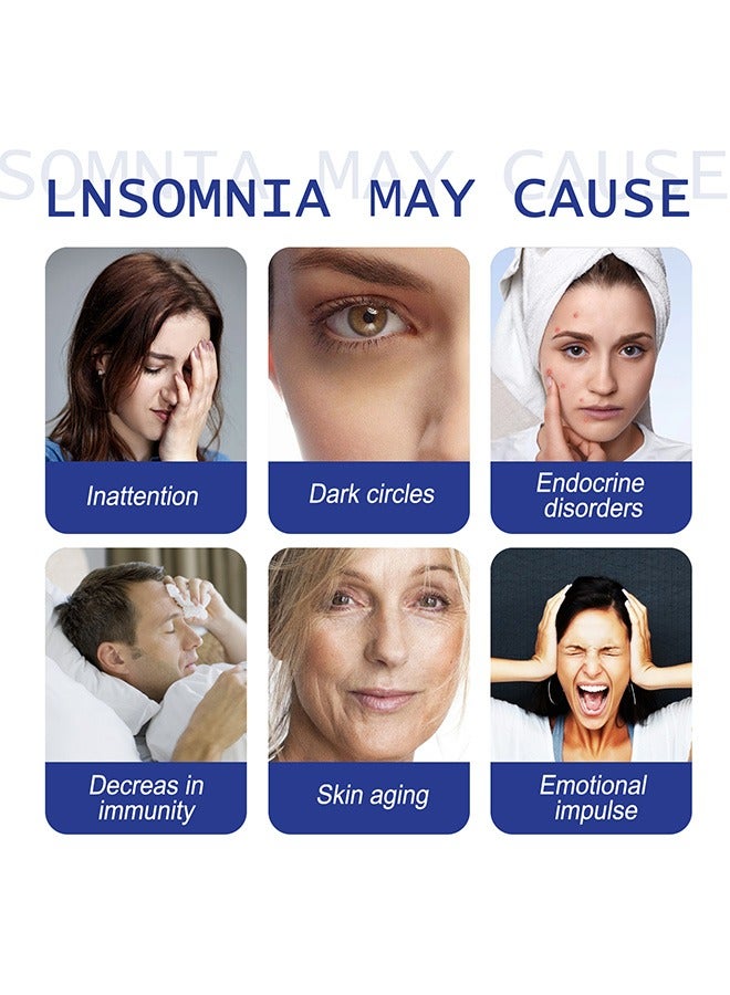 إيلهو لصقات النوم - تخفف من توتر العضلات والإرهاق والقلق، وتساعد على النوم، لصقات العناية بالجسم - Image 3