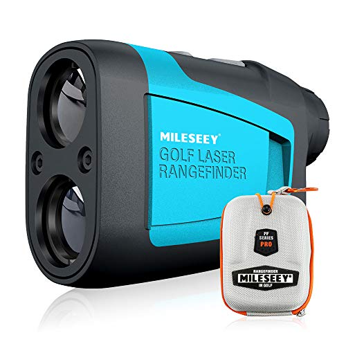 MiLESEEY Professional Precision Laser Golf Rangefinder 660 Yards with Slope Compensation,‚0.55yard Accuracy,Fast Flagpole Lock,6X Magnification,Distance/Angle/Speed Measurement for Golf,Hunting - Image 1