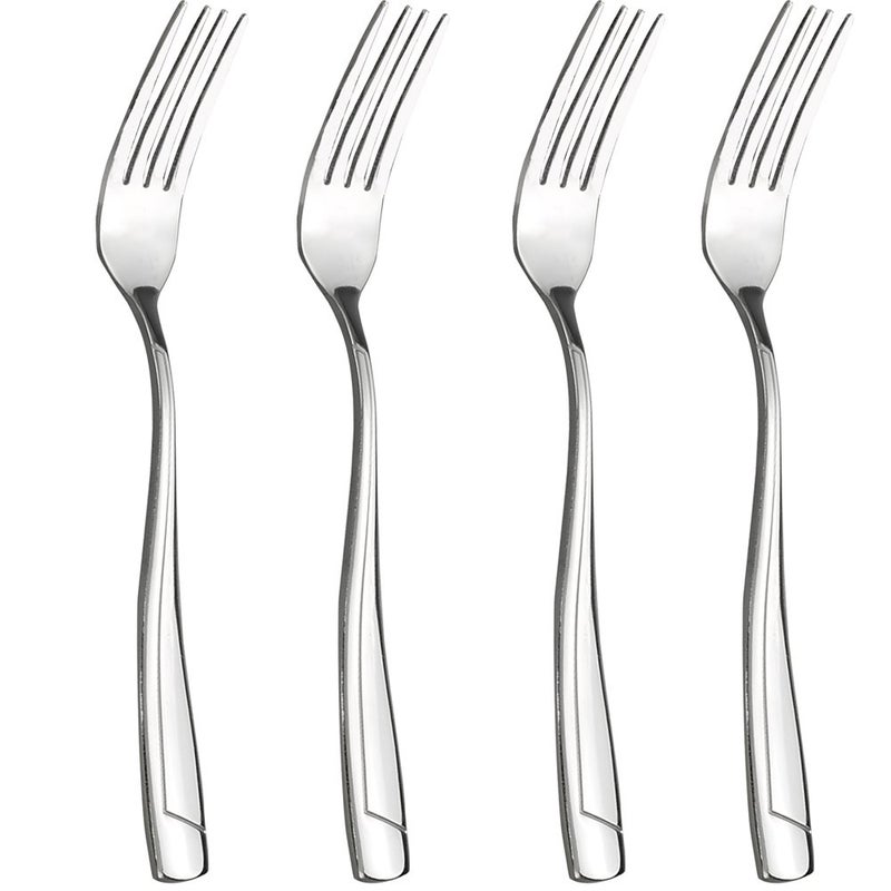 Cand 16Piece Stainless Steel Dinner Forks 8 Inch