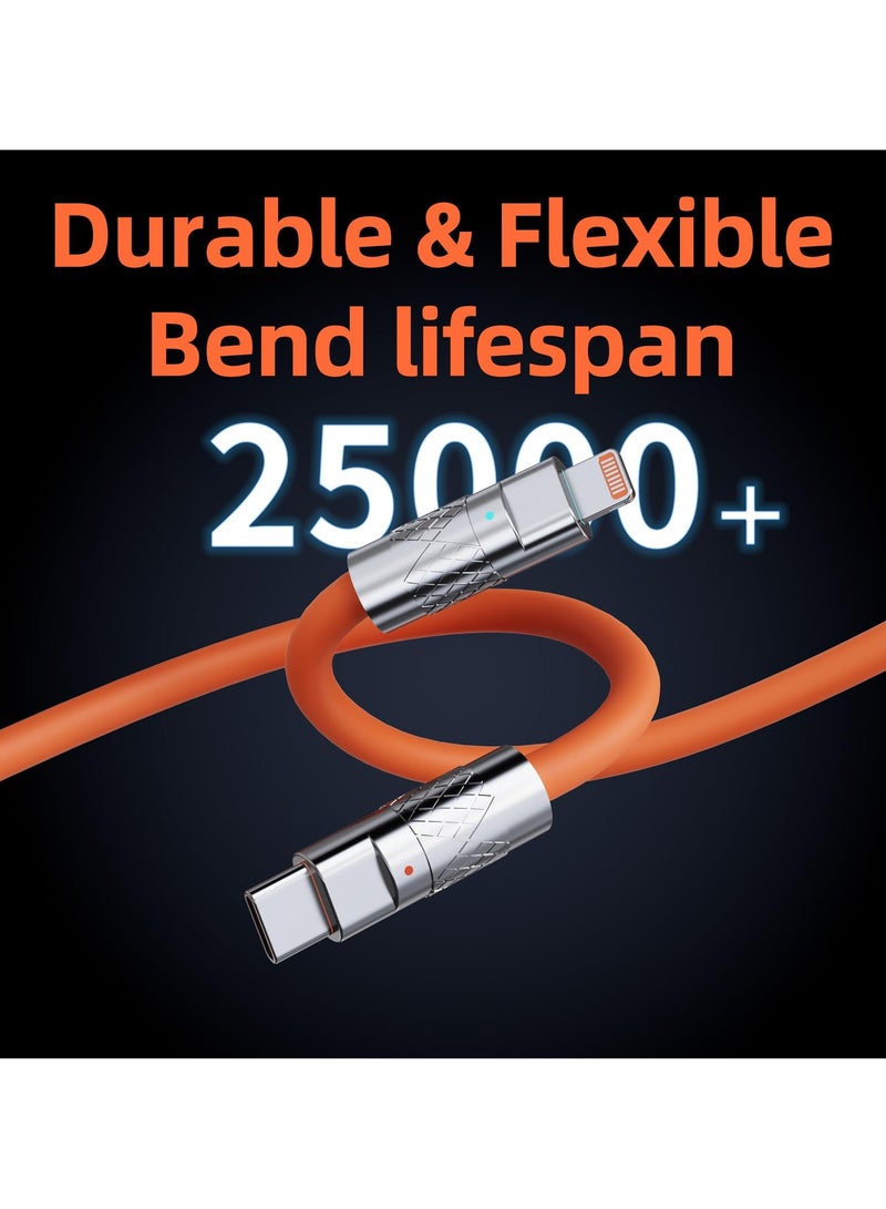 سيوسي كابل شحن متعدد مطور لعام 2023، كابل شحن USB قابل للسحب 3 في 1، سلك شاحن سريع متعدد الطراز الميكانيكي - Image 3