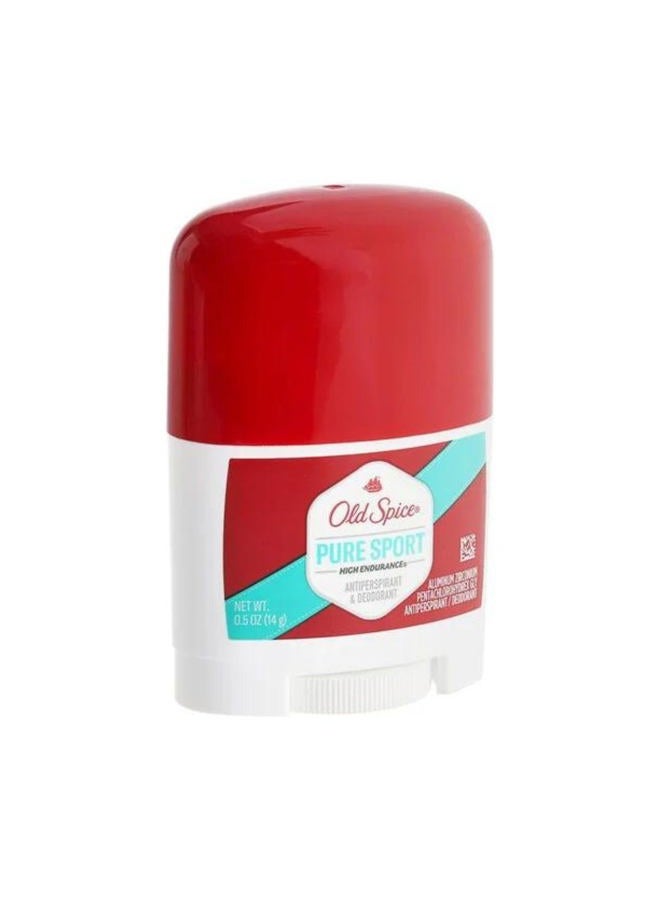 Old Spice High Endurance Antiperspirant Deodorant, Pure Sport, Travel Size 0.5 Ounce (Pack of 6) - Image 4