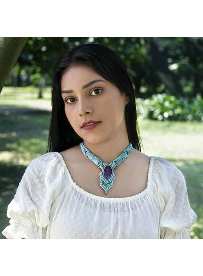 انتيكيانو قلادة مكرمية مصنوعة للنساء - Image 2